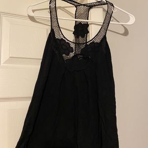 Womens Guess Black Tank Top